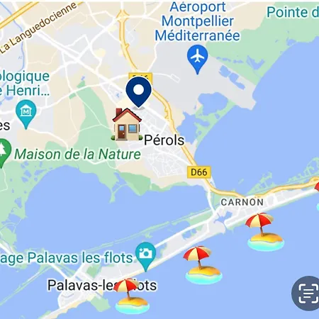 Villa Maison 10 Couchages, 5km Des Plages, 12km De Montpellier *