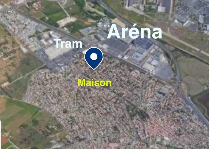 Maison 10 Couchages, 5km Des Plages, 12km De Montpellier Вилла *